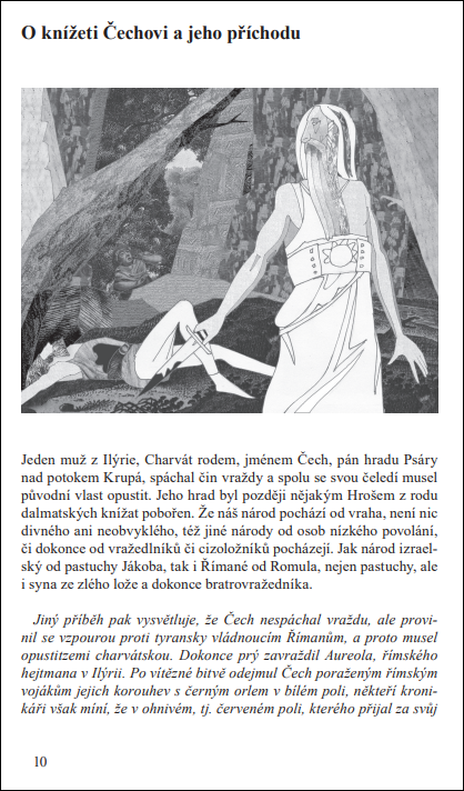 Prastaré pověsti České - ukázka barevnosti